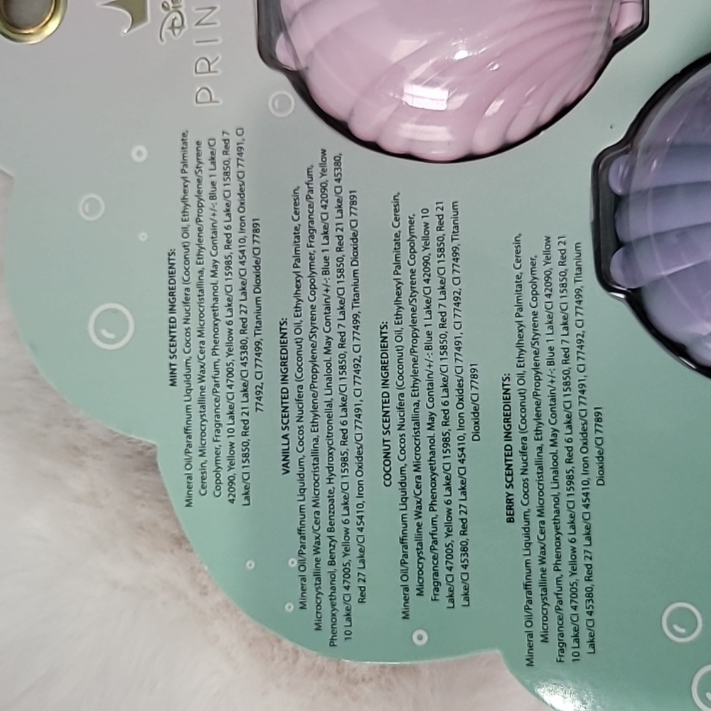 ๐งโโ๏ธ ๐๐ Ariel Shell Lip Balms - Picture 4 of 6